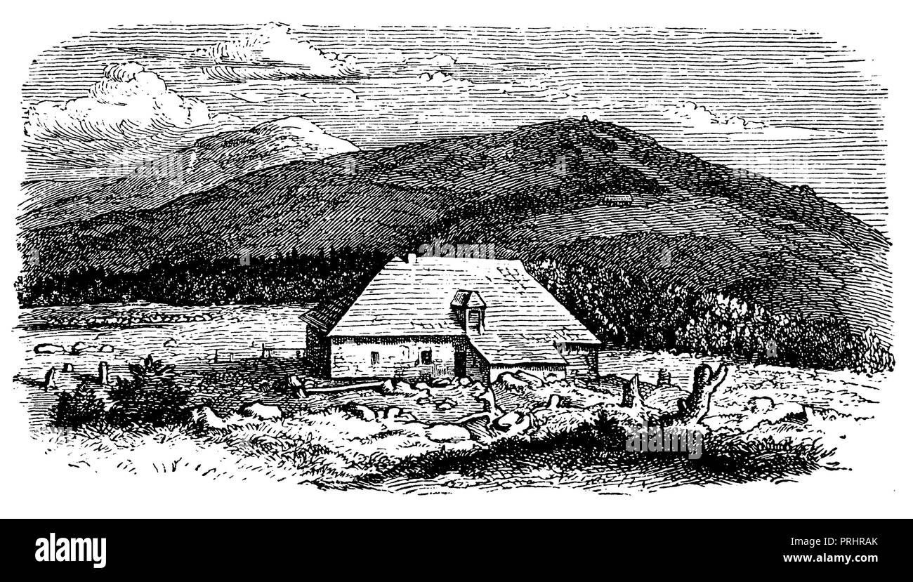 Baude im Riesengebirge, 1887 Stockfoto