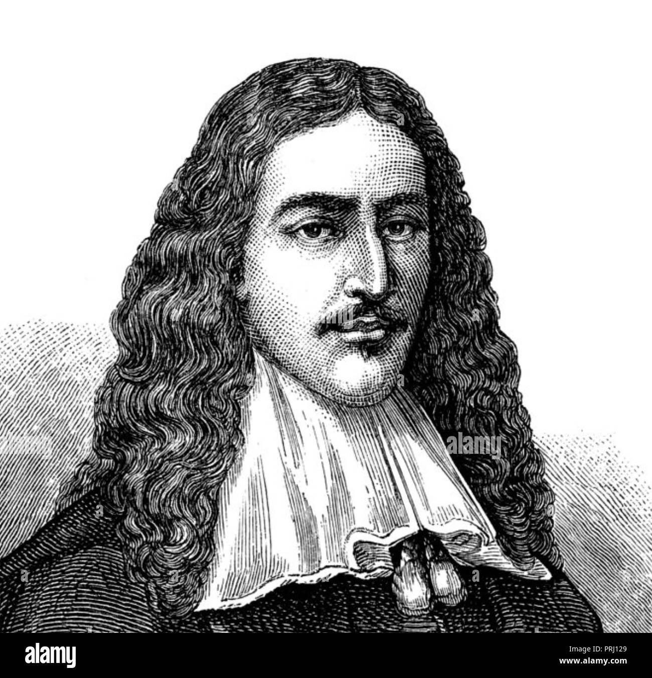 JOHAN DE WITT (1625-1672), niederländischer Politiker Stockfoto