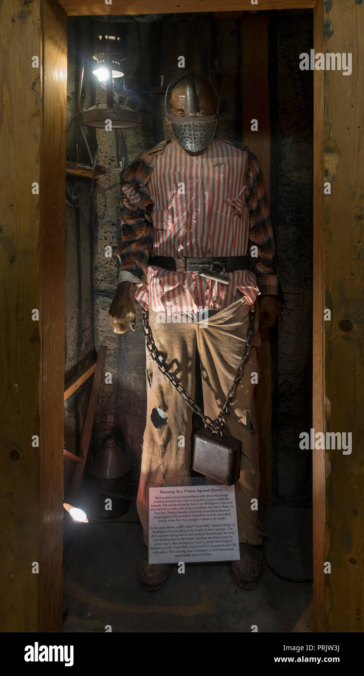 Die National Great Blacks in Wax Museum Baltimore MD Stockfoto