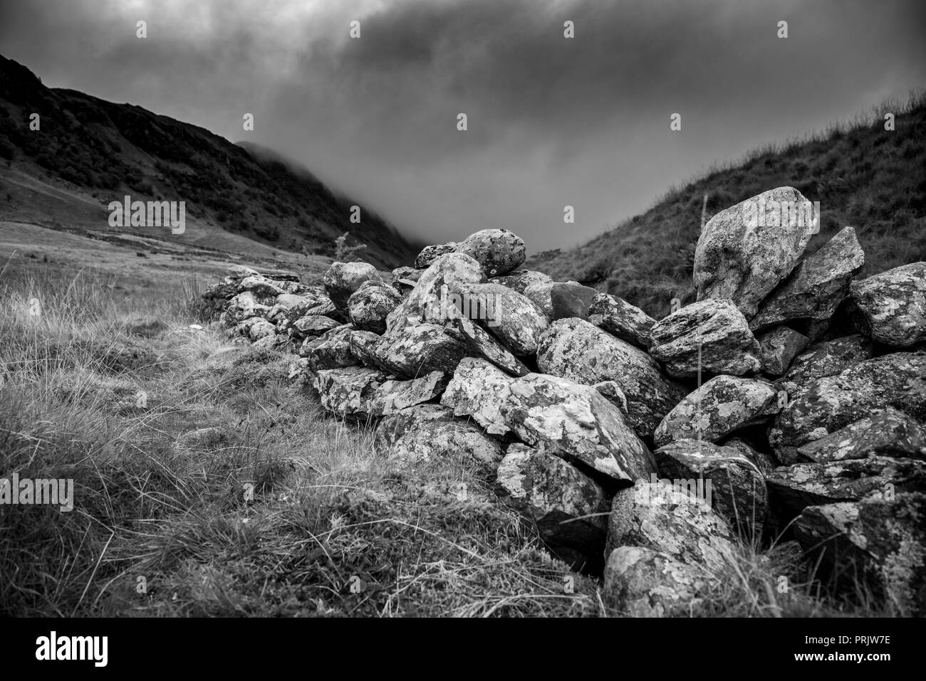 Haweswater Reservoir, den Lake District, Cumbria Stockfoto