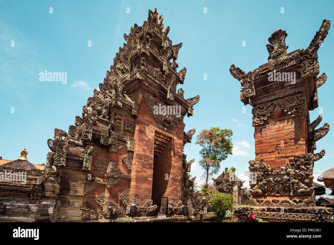 Puseh Batuan Tempel auf Bali, Indonesien. Stockfoto