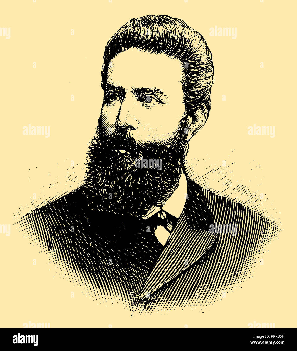 Röntgen, Wilhelm Conrad (1845-1923), deutscher Physiker, Stockfoto
