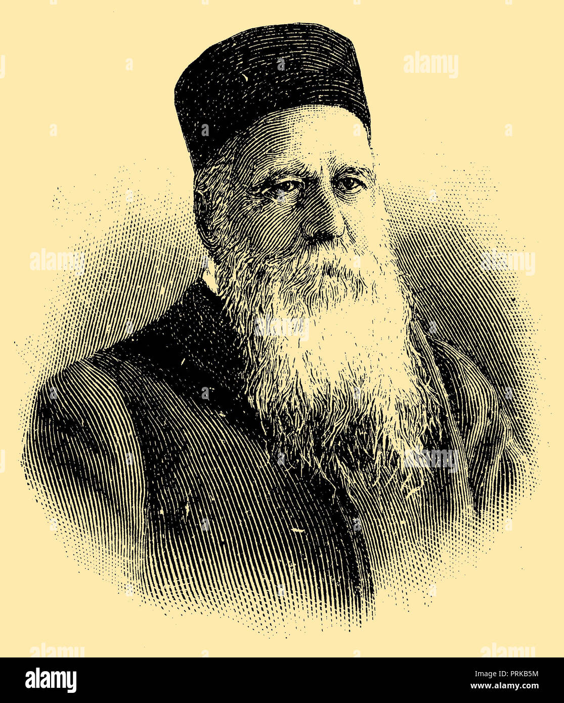 Dunant, Henry (1828-1910), Schweizer Geschäftsmann und Humanist, Stockfoto