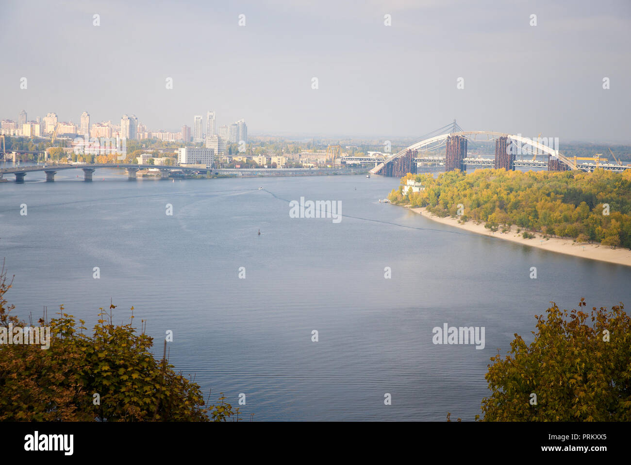 Kiew, Ansicht von oben Stockfoto