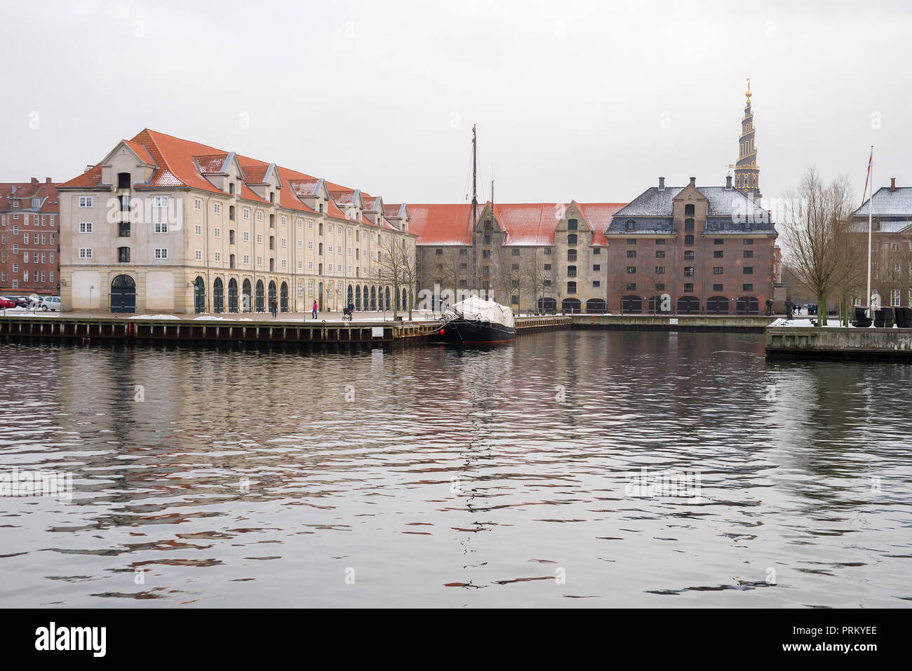 Das Stadtzentrum von Kopenhagen Stockfoto
