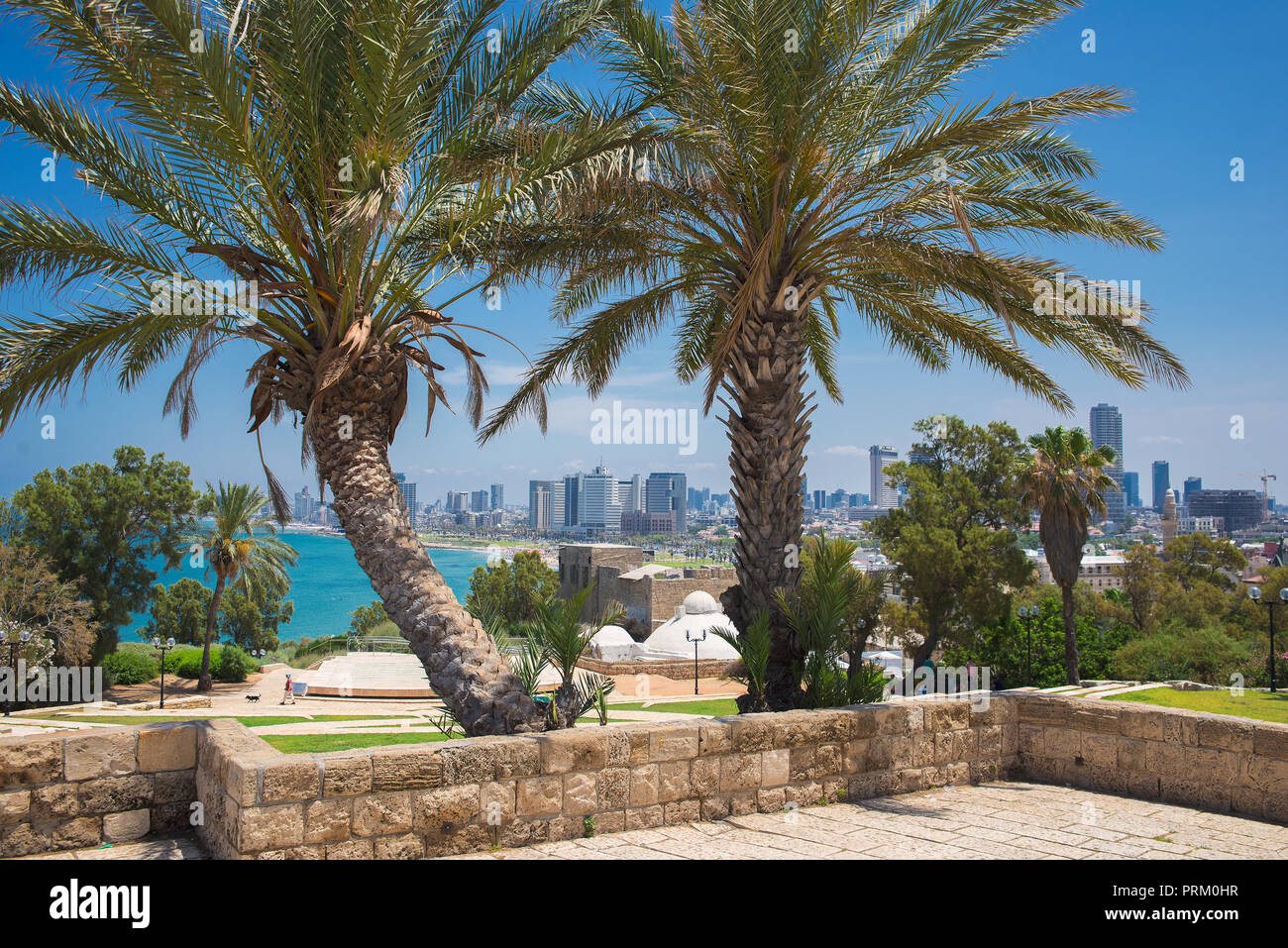 Moderne Viertel von Tel Aviv Stockfoto