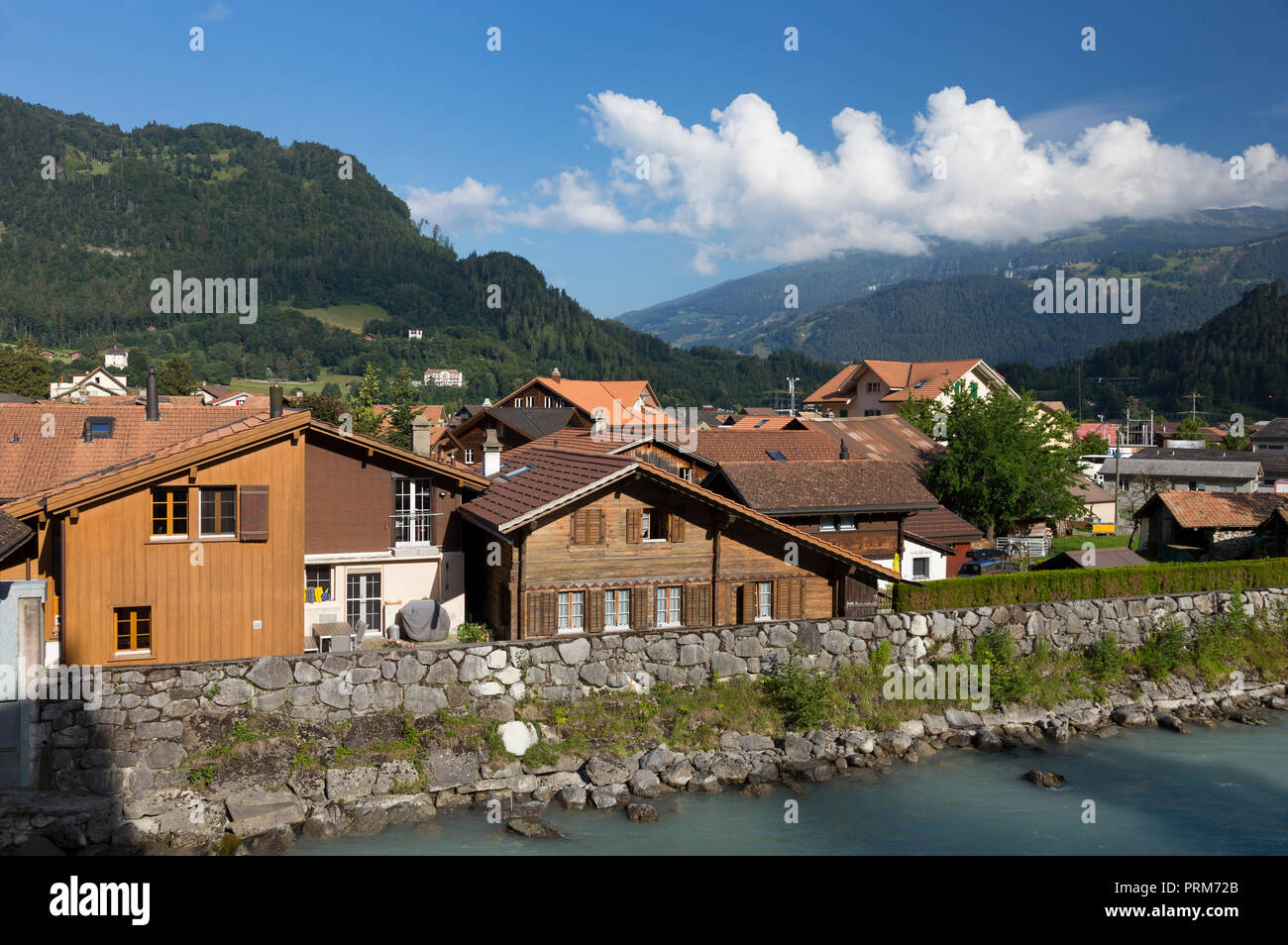 Wilderswil, Schweiz Stockfoto
