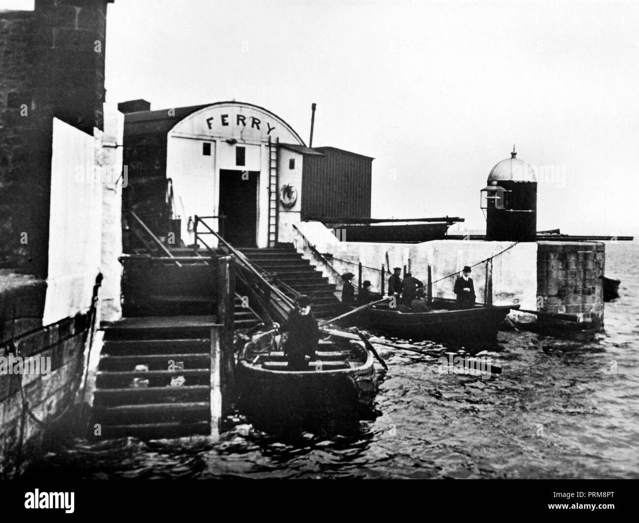 The Ferry, Hartlepool Anfang der 1900er Jahre Stockfoto