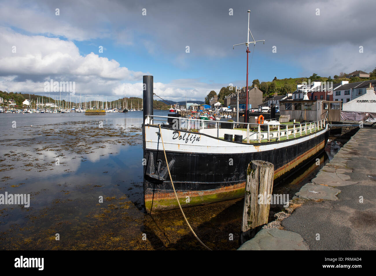 Tarbert Hafen, Argyll und Bute Schottland Stockfoto