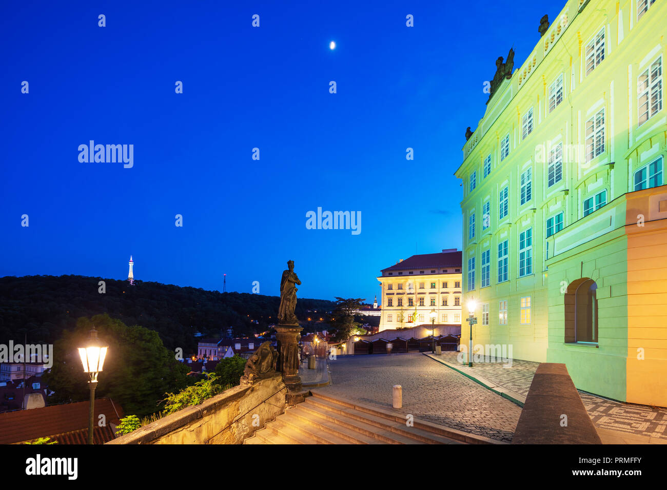 Europa, Tschechien, Prag, UNESCO-Welterbe, Böhmen, Prager Burg Stockfoto