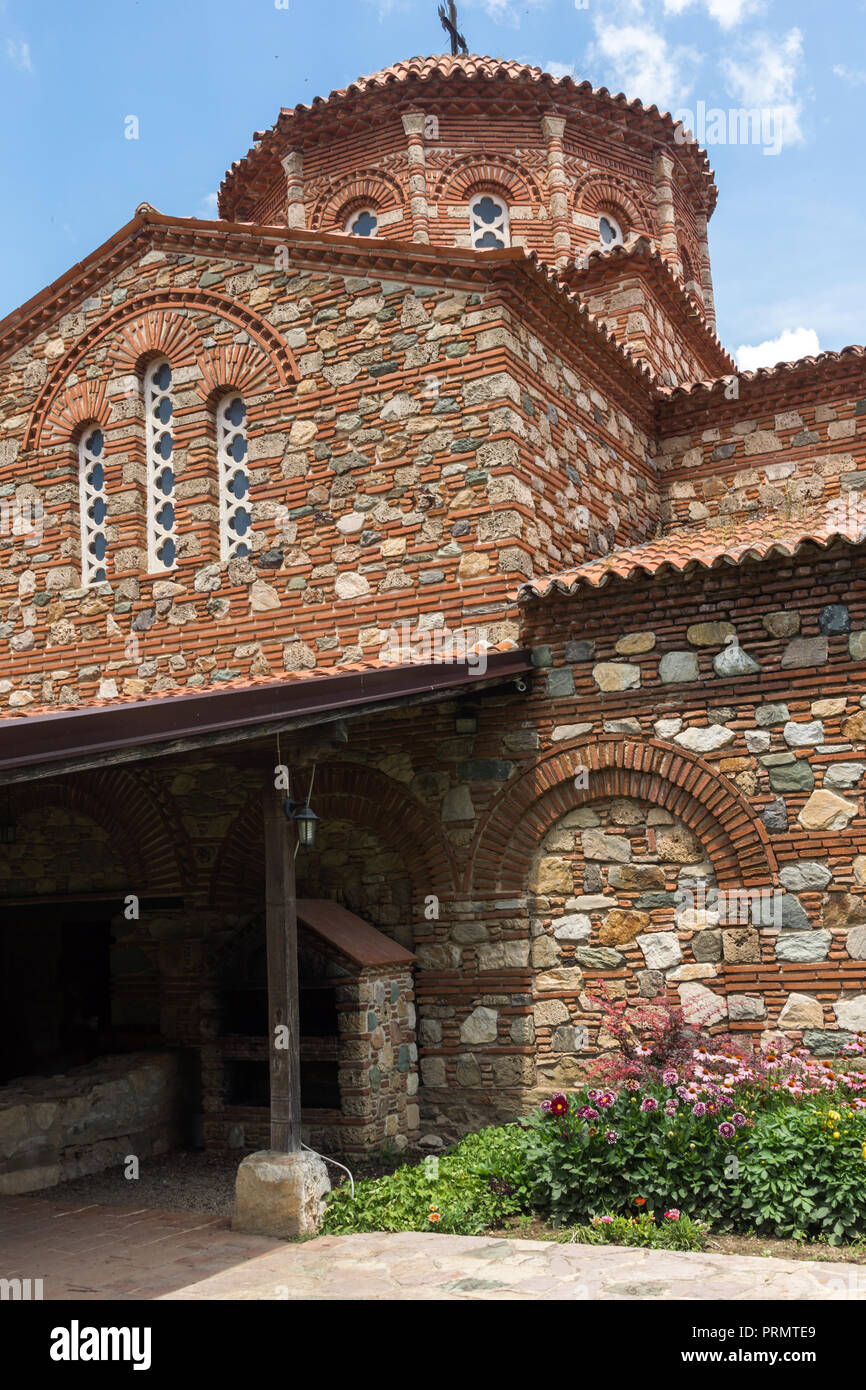 Mittelalterliche Vodoca Kloster Saint Leontius in der Nähe der Stadt Strumica, Republik Mazedonien Stockfoto