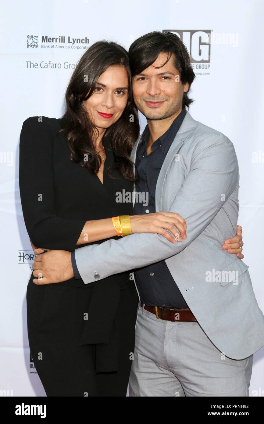 Long Beach, CA. 29 Sep, 2018. Melissa Jackson, Nikhil Melnechuk in der Ankunftshalle für CATALINA FILM FEST - SAT, Long Beach, CA 29. September 2018. Credit: Priscilla Grant/Everett Collection/Alamy leben Nachrichten Stockfoto