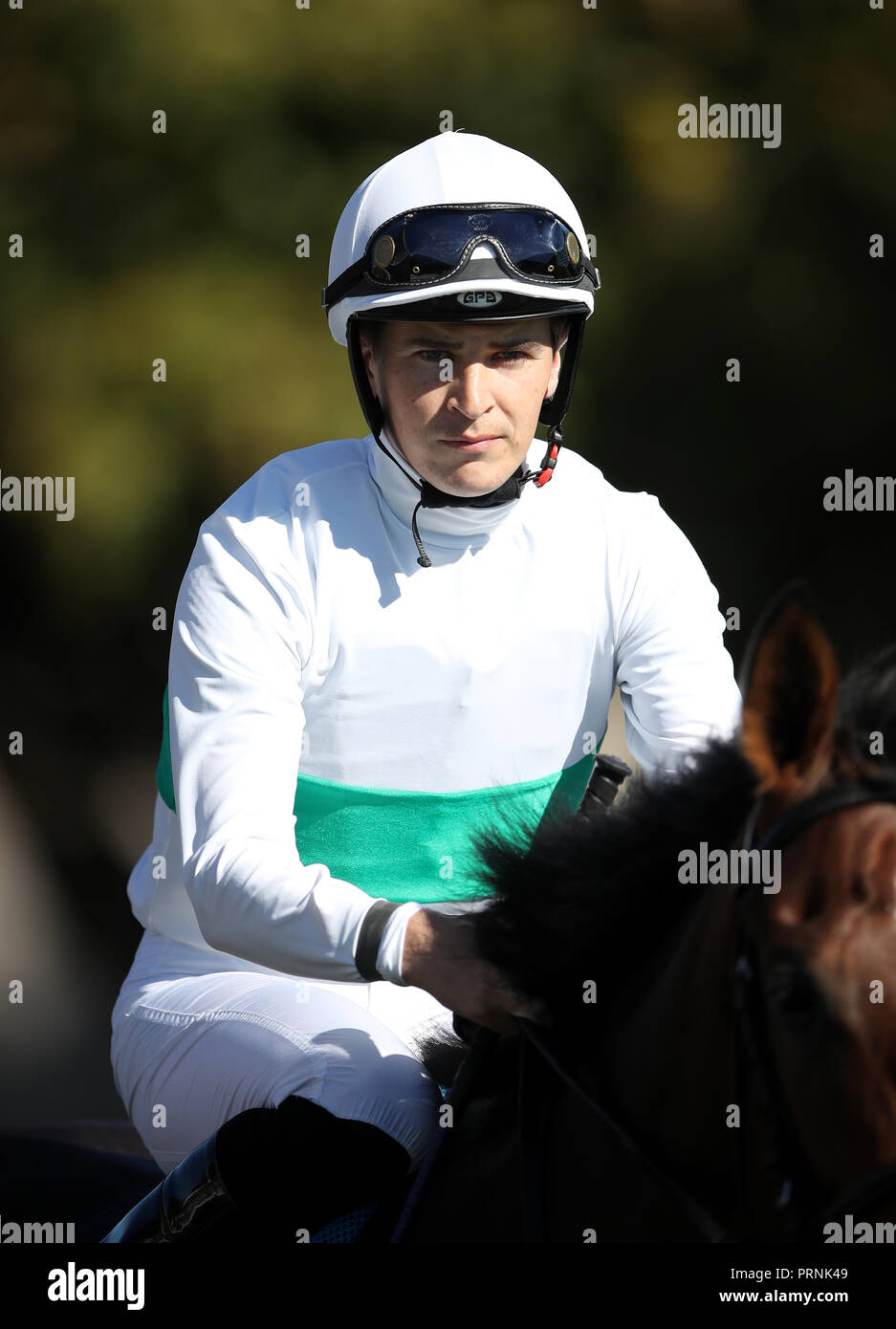 Jockey Nicky Mackay Stockfoto