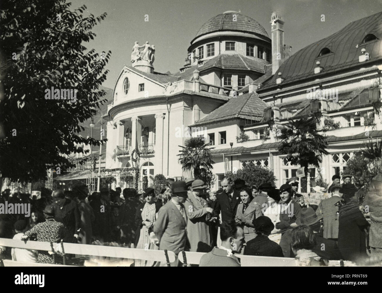 Städtischen Casino, Meran, Italien 1930 Stockfoto