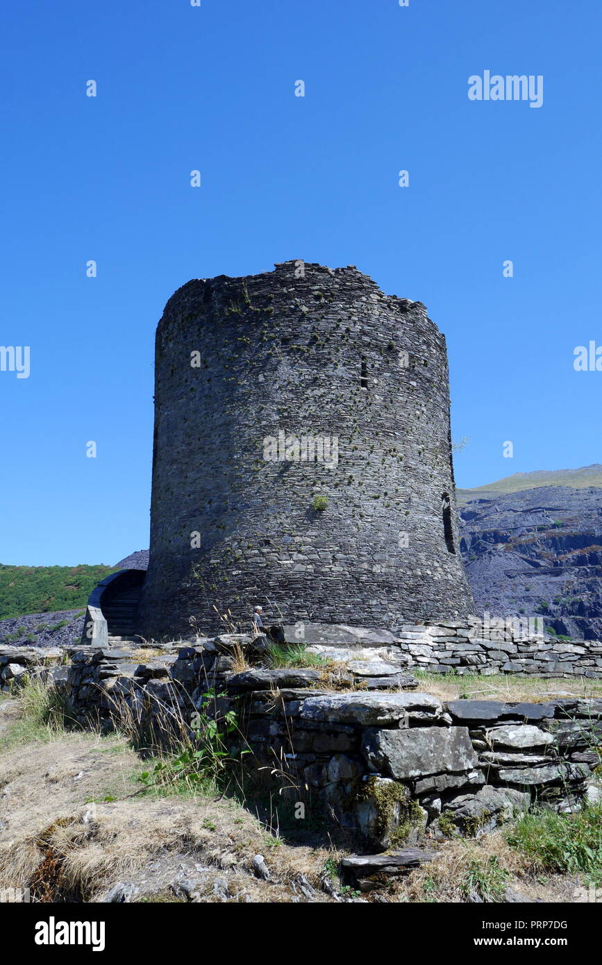 Dolbadarn Schloss, Llanberis, North Wales, UK Stockfoto