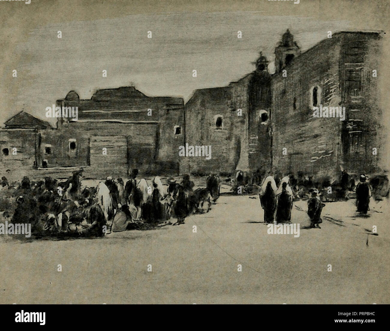 Bethlehem, Heiliges Land, ca. 1900 Stockfoto
