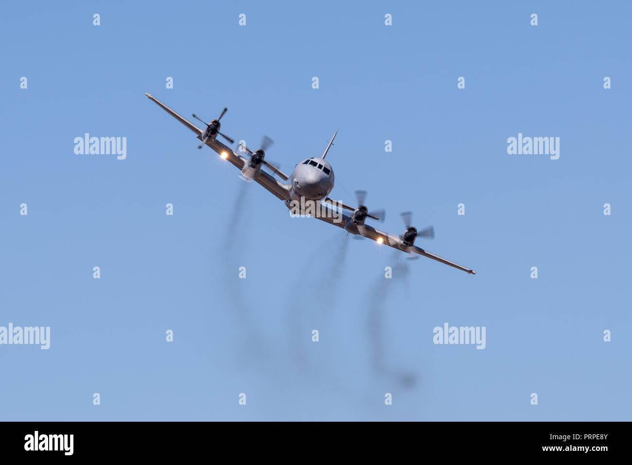 Royal Australian Air Force (RAAF) Lockheed AP-3C Orion Maritime Patrol und Anti-U-Boot Kriegsführung Flugzeuge. Stockfoto