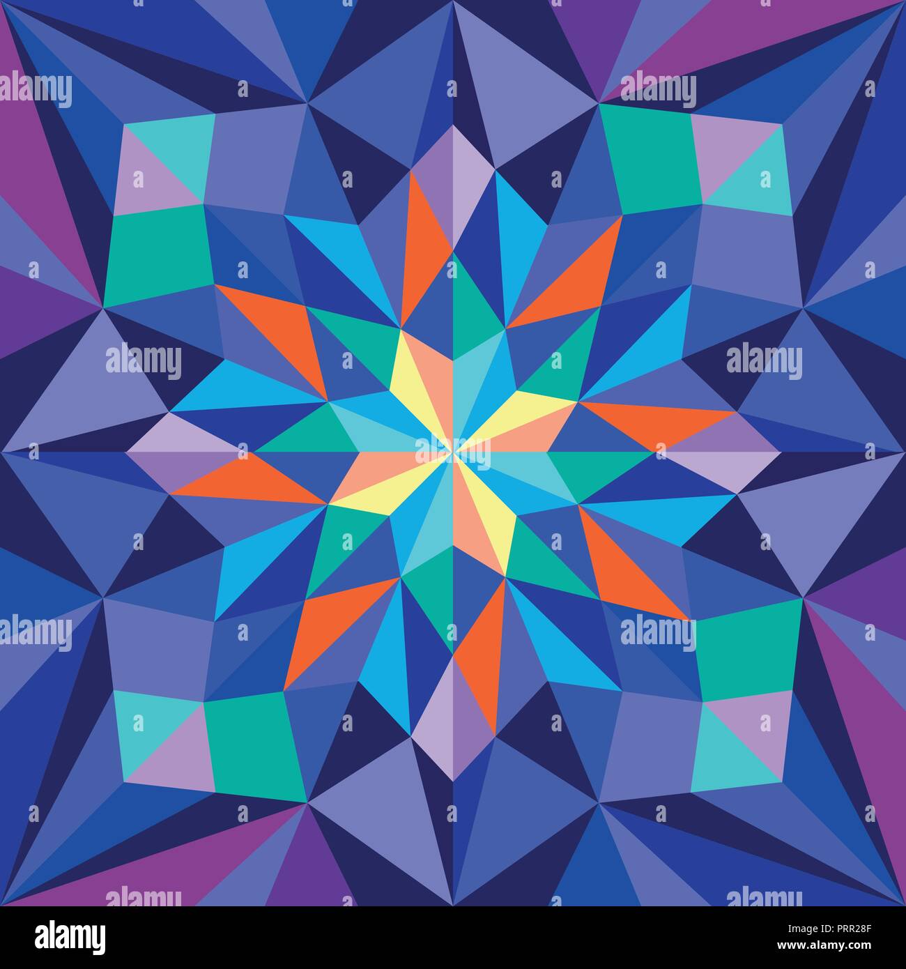 Nahtlose Hintergrund mit abstrakten geometrischen Muster. Hintergrund der Dreiecke. Scribble Textur. Textile rapport. Stock Vektor