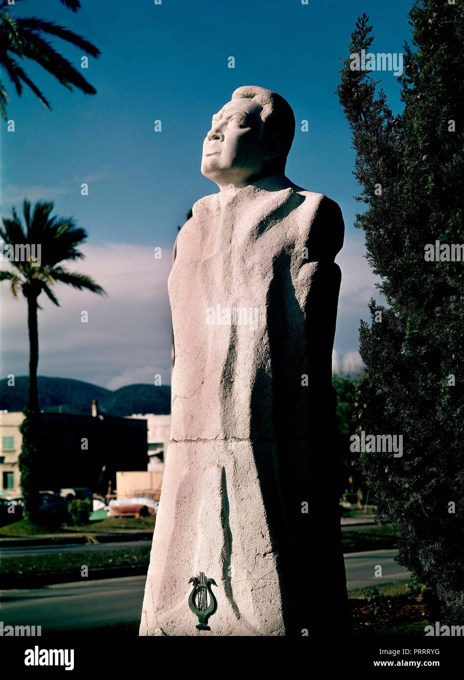 MONUMENTO A Ruben Dario. Lage: an der Außenseite. Palma. MALLORCA. Spanien. Stockfoto MONUMENTO A Ruben Dario. Lage: an der Außenseite. Palma. MALLORCA. Spanien. Stockfoto