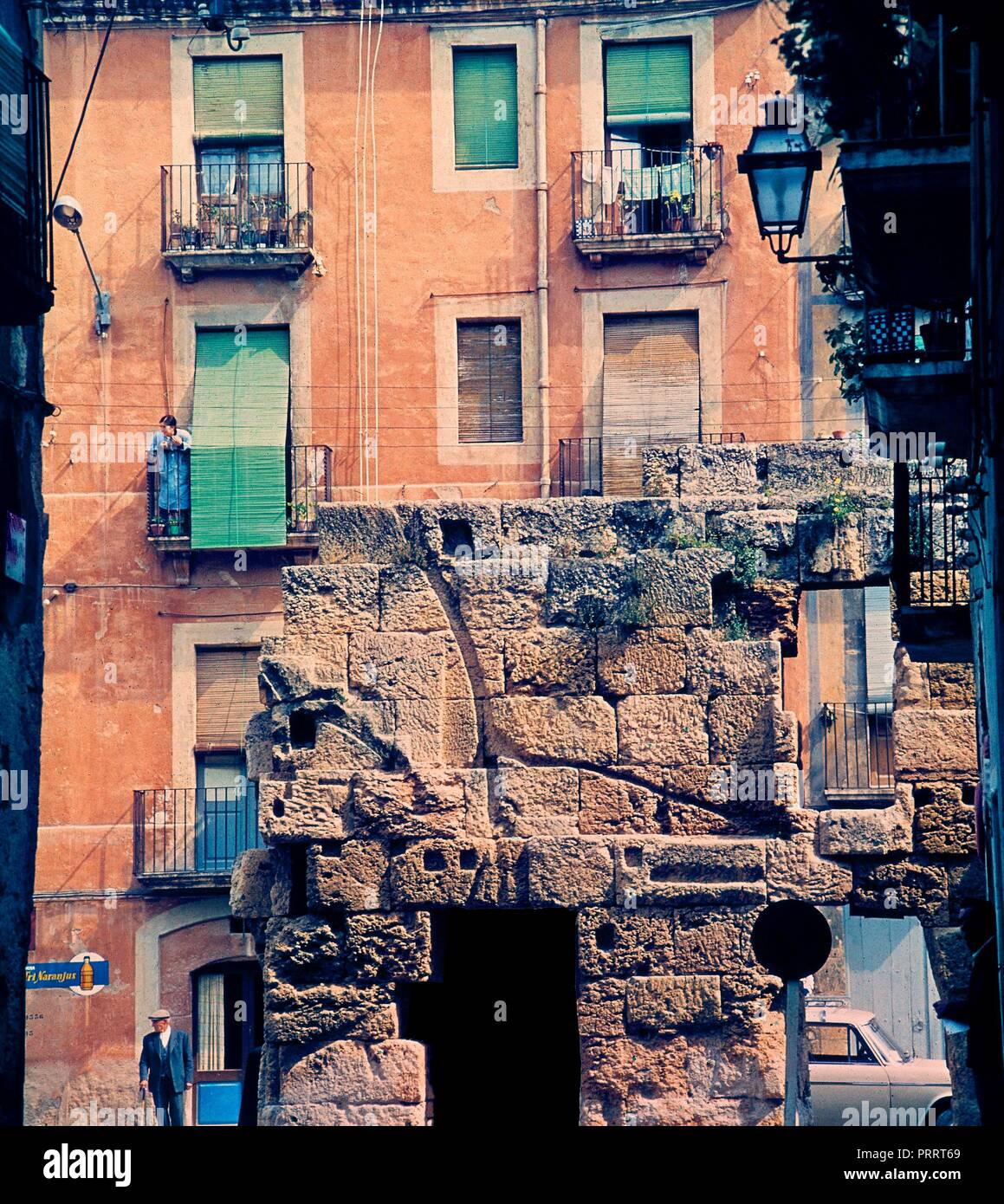 MURALLAS. Lage: CIUDAD ROMANA. Spanien. Stockfoto