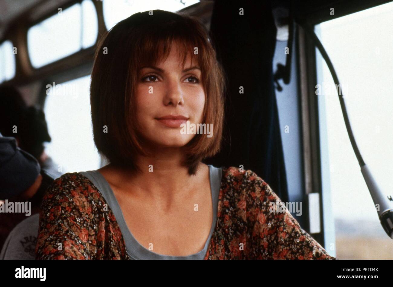 Original Film Titel: Geschwindigkeit. Englischer Titel: Geschwindigkeit. Jahr: 1994. Regie: Jan DE BONT. Stars: SANDRA BULLOCK. Quelle: 20th Century Fox/Album Stockfoto