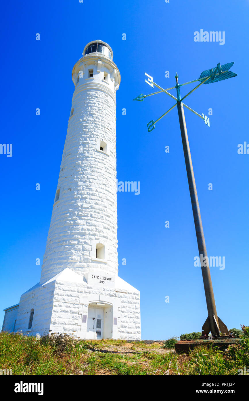 Cape Leeuwin Leuchtturm, Augusta, WA Stockfoto