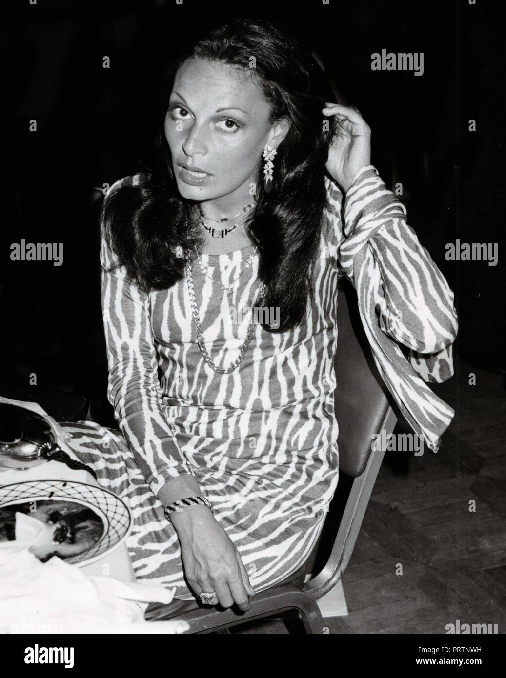 Diane Von Furstenberg 1981 Foto von John Barrett/PHOTOlink Stockfoto