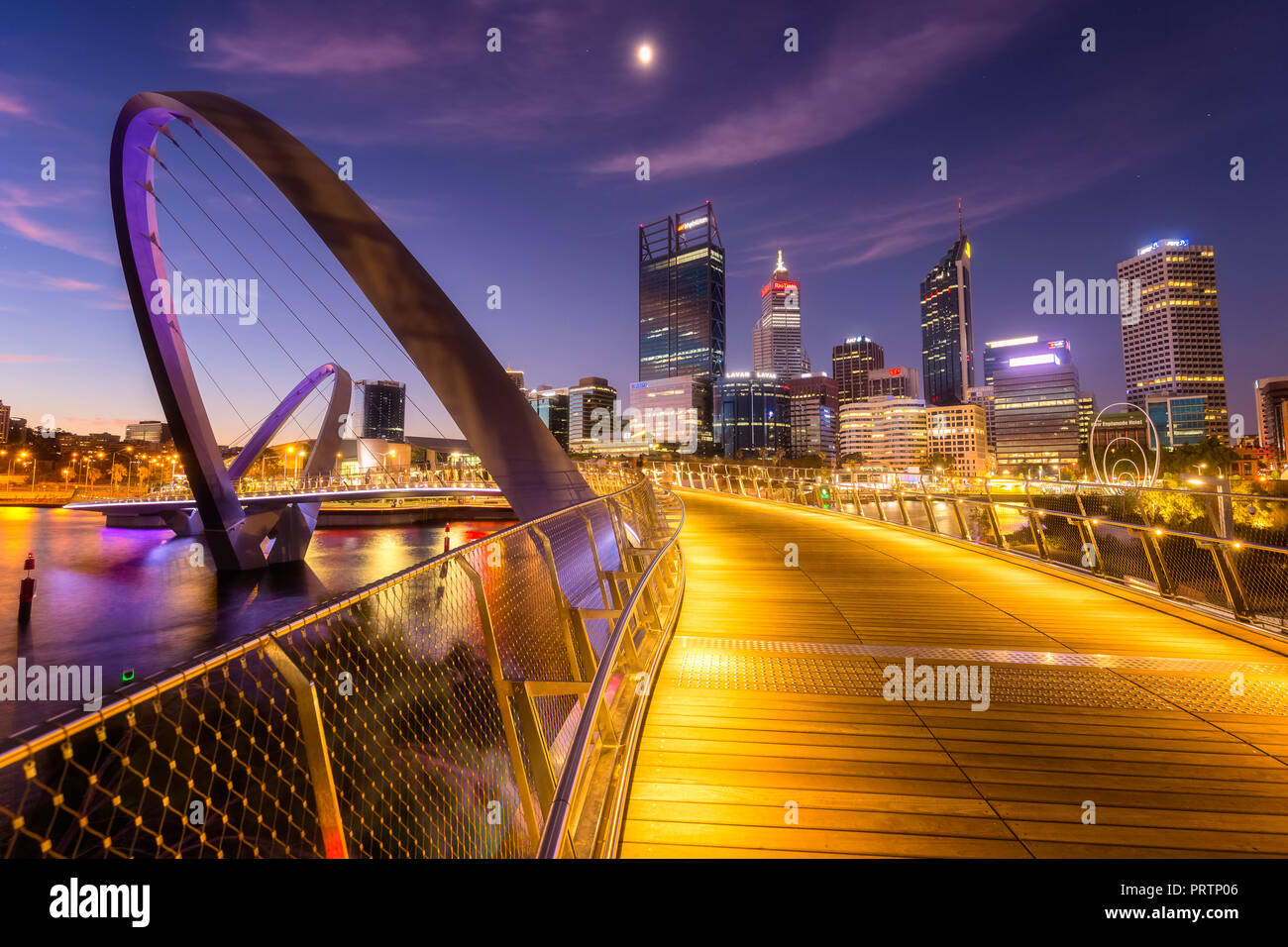 Elizabeth Street, Perth Vorland Stockfoto