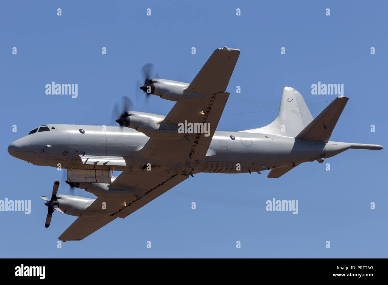 Royal Australian Air Force (RAAF) Lockheed AP-3C Orion Maritime Patrol und Anti-U-Boot Kriegsführung Flugzeuge. Stockfoto