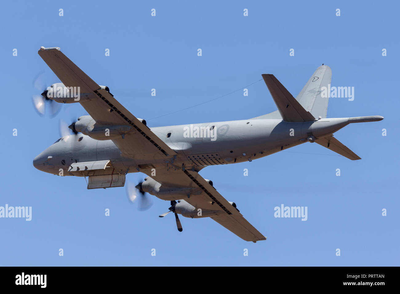 Royal Australian Air Force (RAAF) Lockheed AP-3C Orion Maritime Patrol und Anti-U-Boot Kriegsführung Flugzeuge. Stockfoto