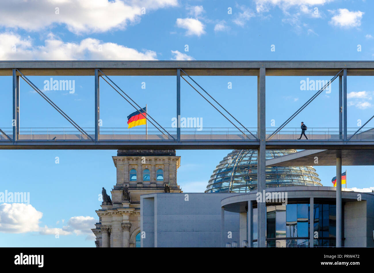 Berlin Regierung Gebäude moderne Architektur Stockfoto