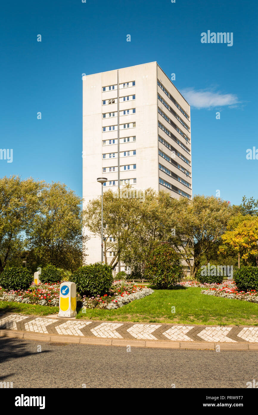 Hochhaus in der Nähe von Stadtzentrum Gärten und dem Kreisverkehr, Birmingham City Centre, VEREINIGTES KÖNIGREICH Stockfoto