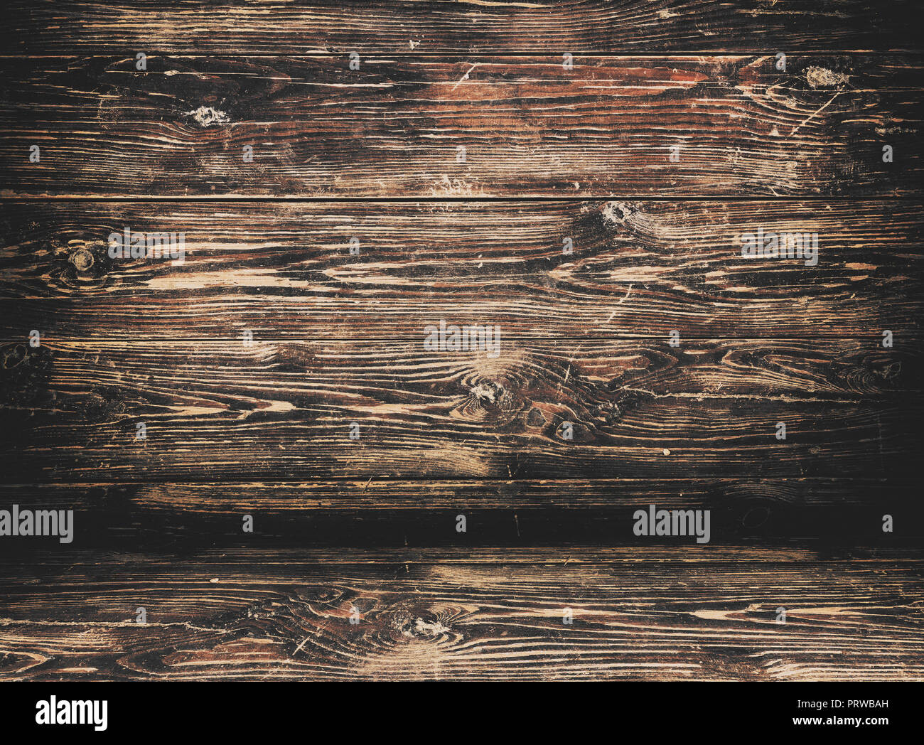 Verwitterten alten Holz Textur. Grunge dirty Hintergrund Stockfoto