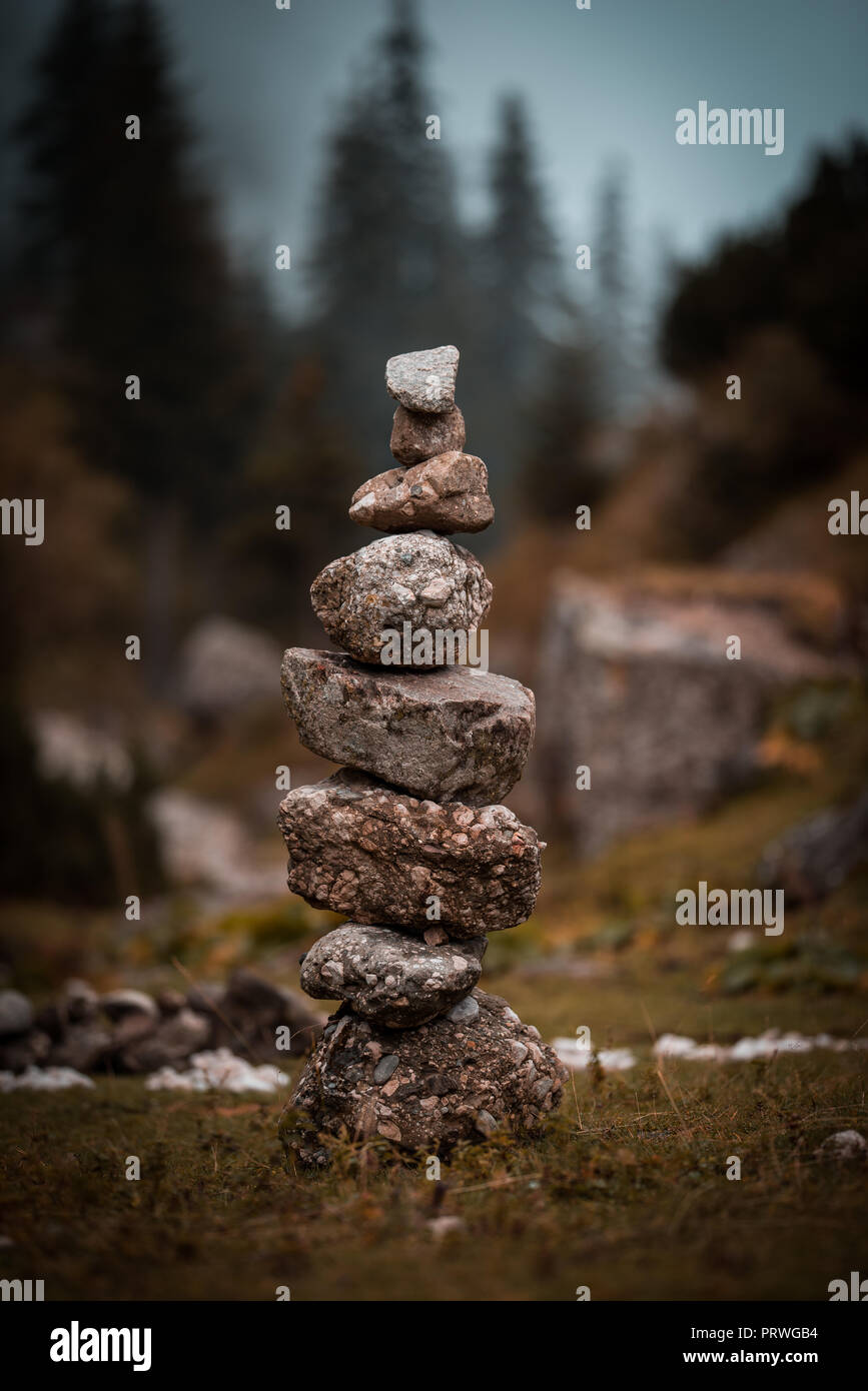 Nettes und schönes Bild von der Natur, nahm auf einem Berg, Ich habe gerade diese Stein gefunden und ich habe einige Bilder von ihr, das Foto war in RO. Stockfoto