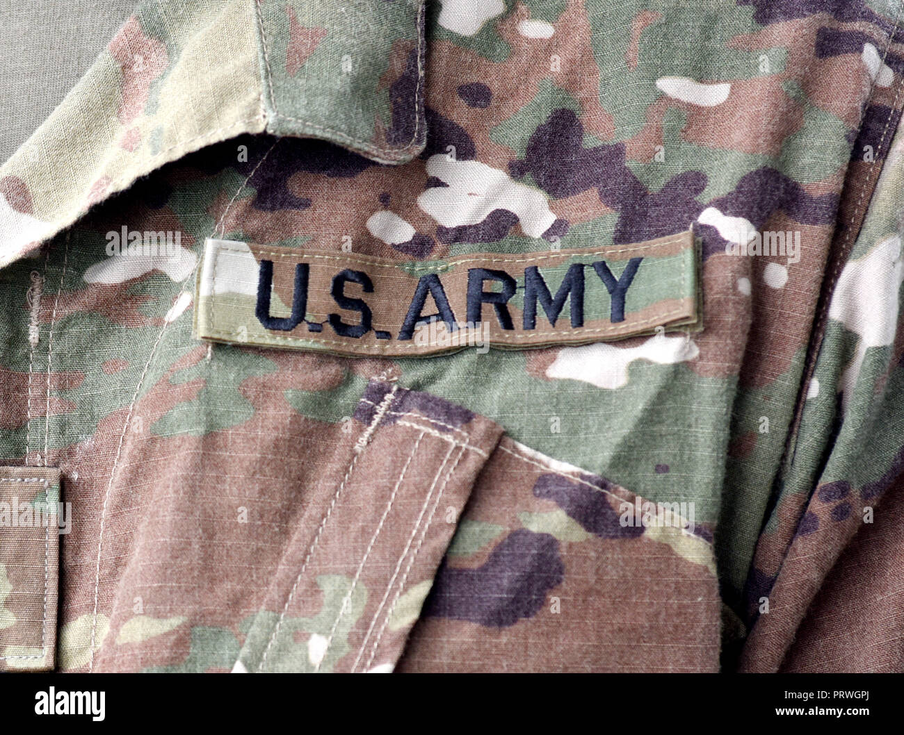 US-Militär uniform. US-Truppen. US-Soldaten. US-Armee Stockfoto