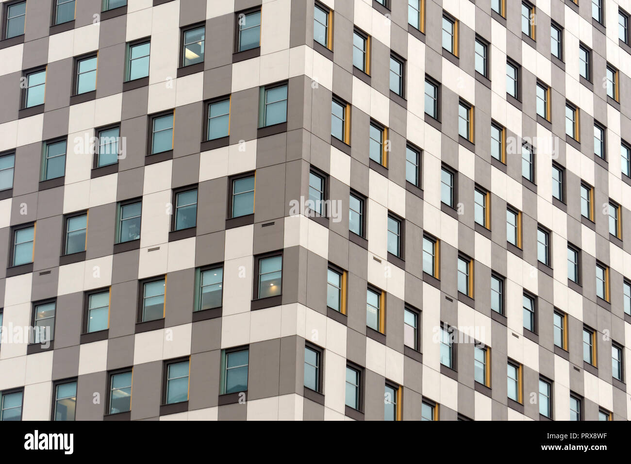 In der Nähe der Fassade des Fairmont medizinischen Gebäude am West Broadway Vancouver, BC, Kanada Stockfoto