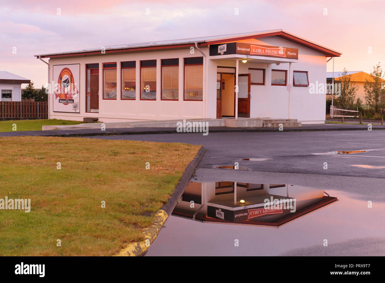 Vogar Hotel Island Stockfoto