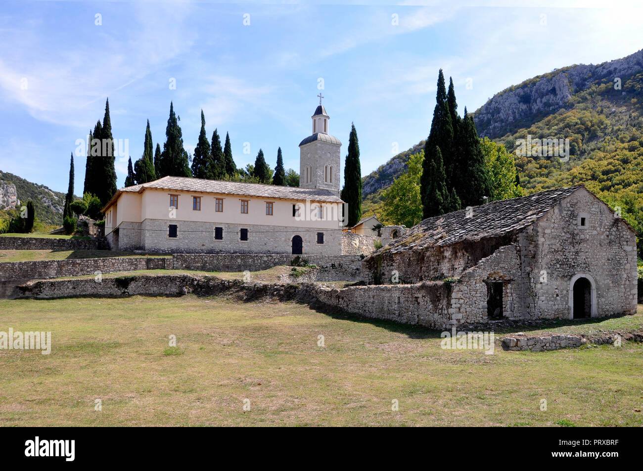 Alte Kloster Zitomislic, Mostar, Bosnien und Herzegowina. Stockfoto