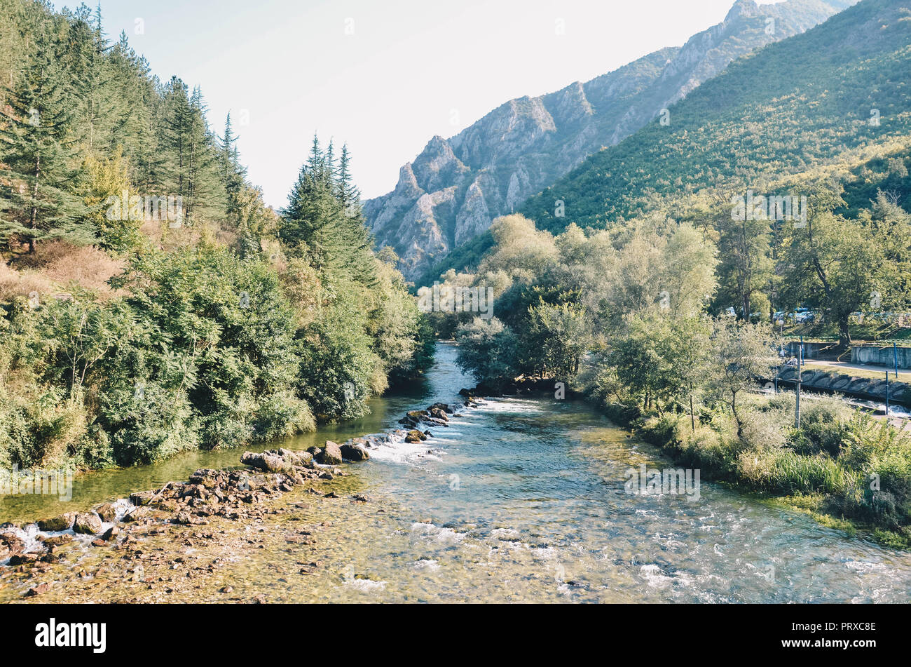 Matka Canyon, Skopje, Mazedonien, September 2018 Stockfoto