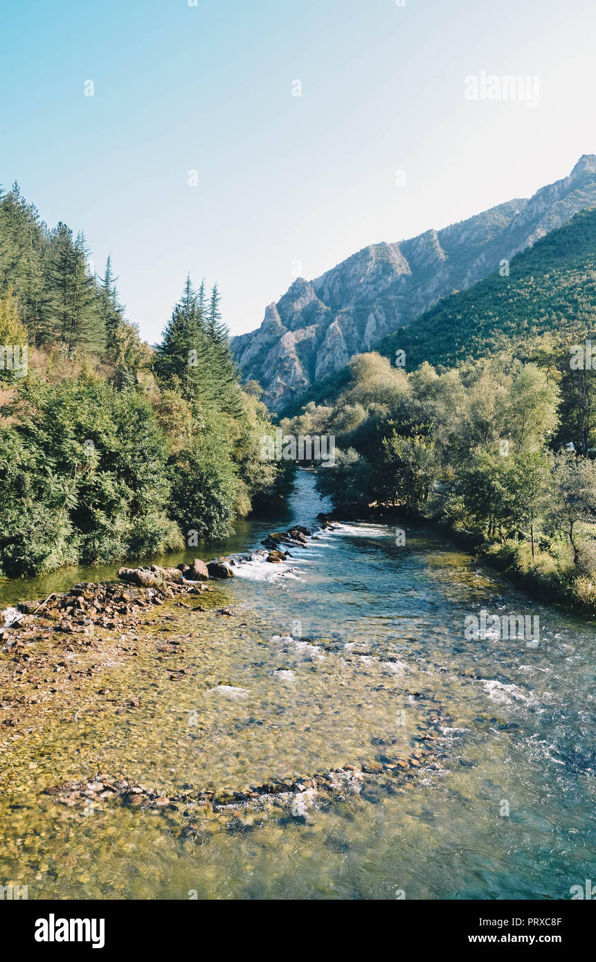 Matka Canyon, Skopje, Mazedonien, September 2018 Stockfoto
