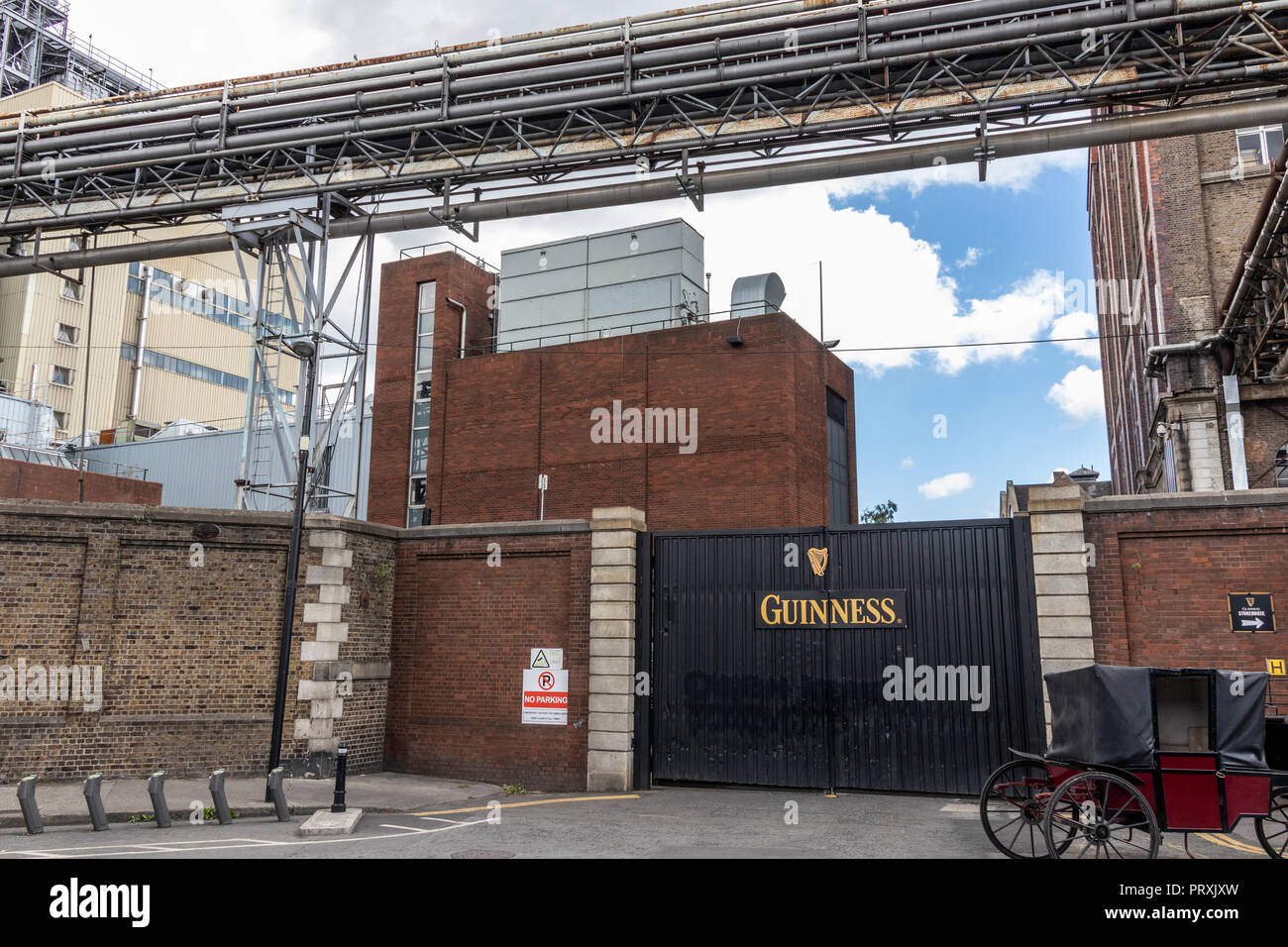 Guinness Werkstore, Dublin, Irland. Stockfoto