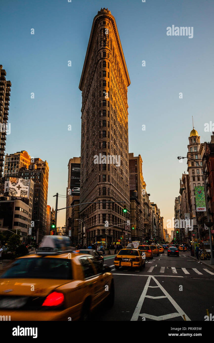 Flatiron Building Manhattan_New York, New York, USA Stockfoto