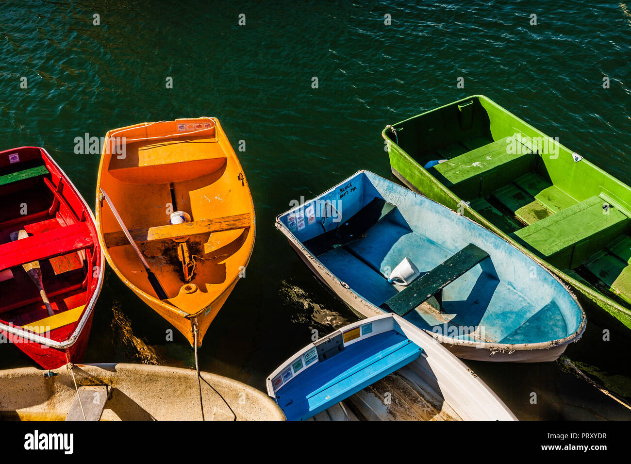 Skiffs Wakefield, Massachusetts, USA Stockfoto