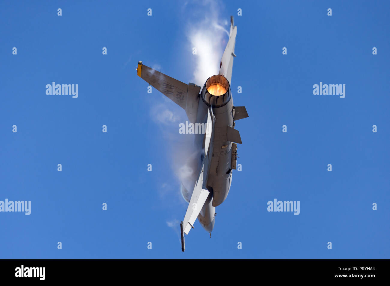 United Staes Air Force (USAF) Lockheed F-16CJ Fighting Falcon 90-0824 aus dem 14 Fighter Squadron, 35th Fighter Wing in Misawa Air Base, Japan. Stockfoto