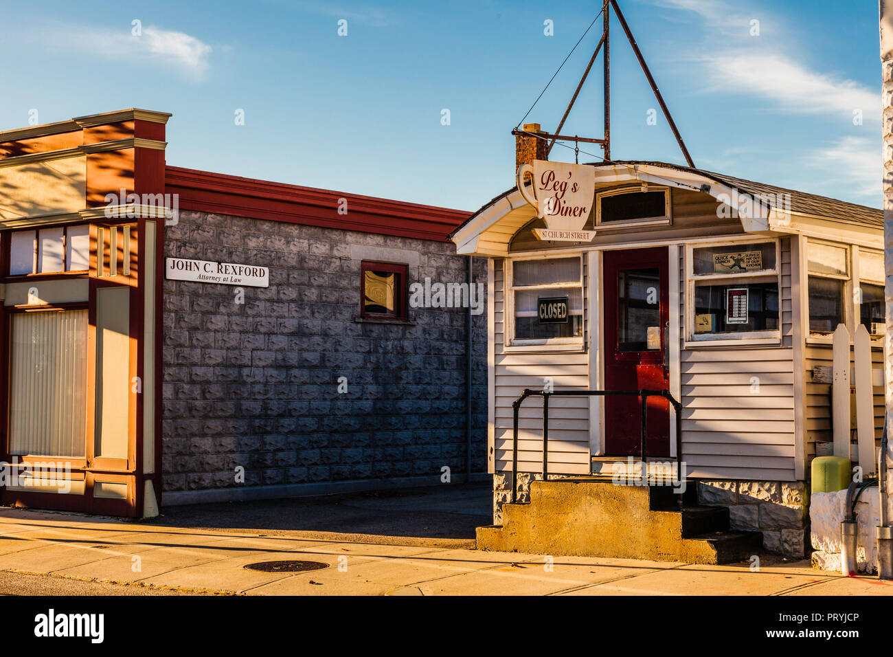 Peg's' Diner Whitinsville, Massachusetts, USA Stockfoto