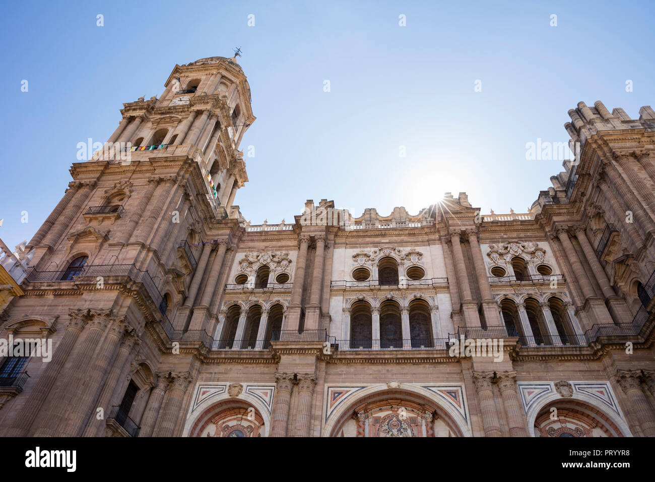 Spanien, Andalusien, Malaga, Kathedrale von Malaga Stockfoto