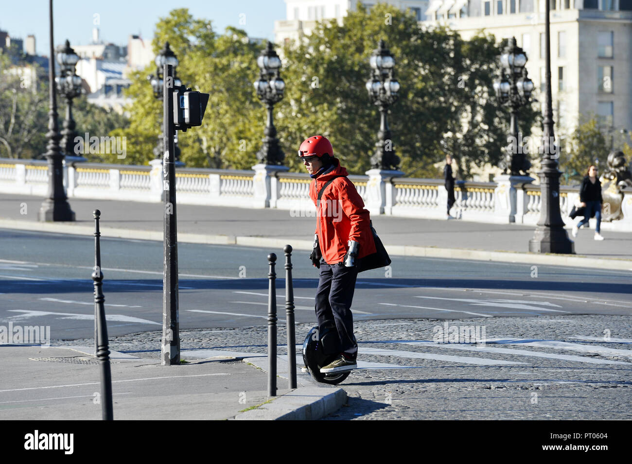 Gyropod in Paris - Paris - Frankreich Stockfoto