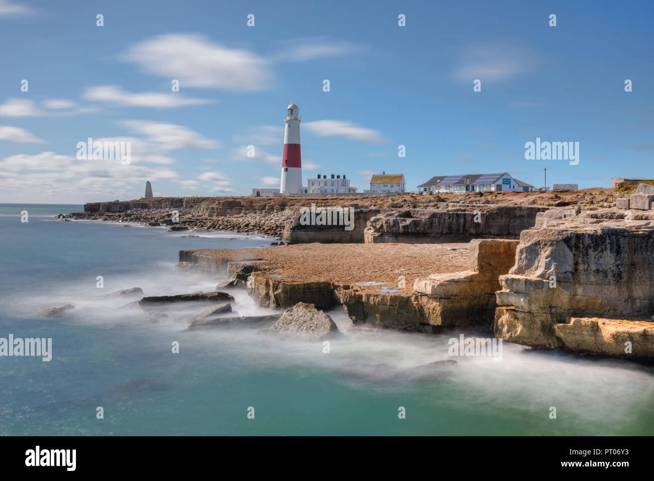 Portland Bill Lighthouse, Isle of Portland, Dorset, England, UK Stockfoto