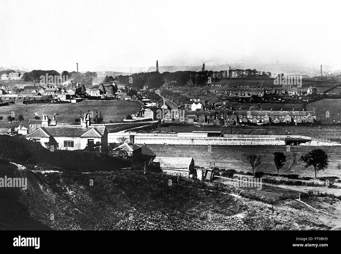 Wedgwood Factory, Etrurien Anfang der 1900er Jahre Stockfoto