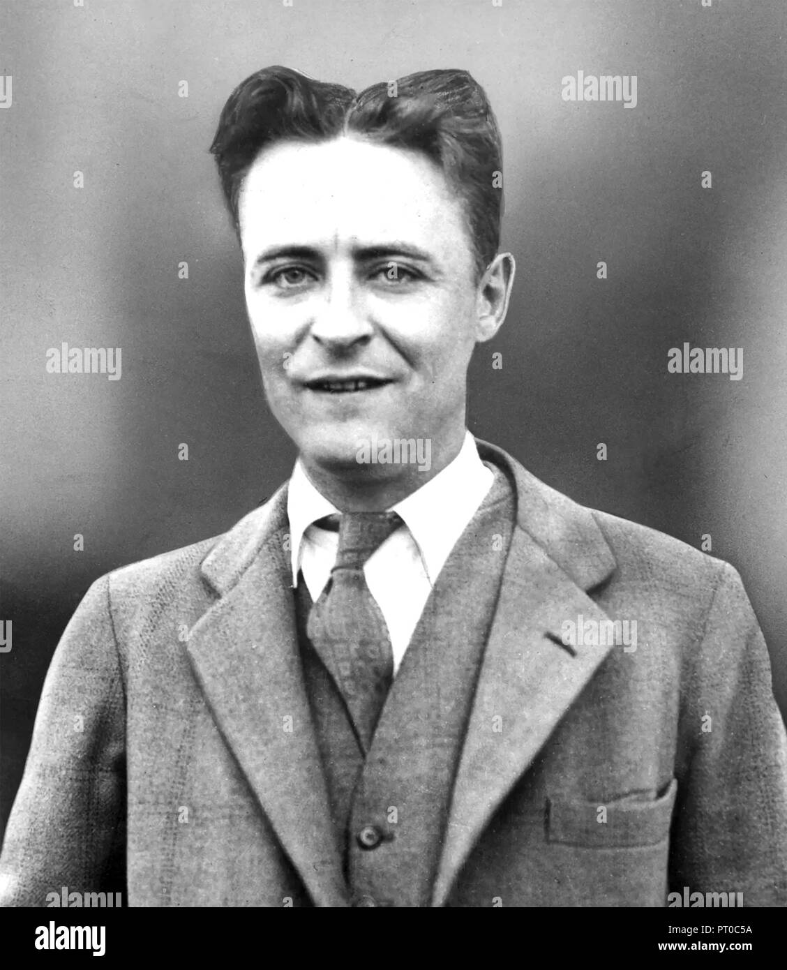 F. Scott Fitzgerald (1896-19450) American fiction Autor Stockfoto